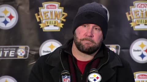 Ben Roethlisberger full press conference after final game in Pittsburgh