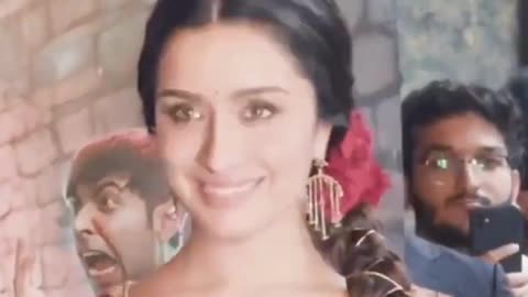 Shraddha Kapoor At Stree2 First Song Launch Of "Aaj Ki Raat"