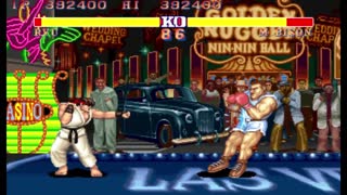 Street Fighter 2 - The World Warrior JPN - Ryu Complete Playgame - Not Perfect