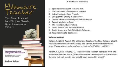 Millionaire Teacher by Andrew Hallam