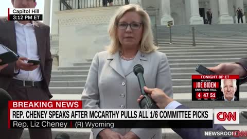 Rep. Liz Cheney doesn't think that Kevin McCarthy deserves to be the Speaker of the House