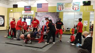 595 lb bench press