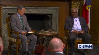 Justice Clarence Thomas comments on protests outside justices' homes following the leak