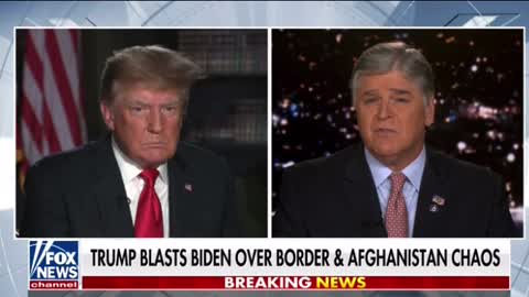 [8.17.21] President Donald Trump Full Interview on Hannity