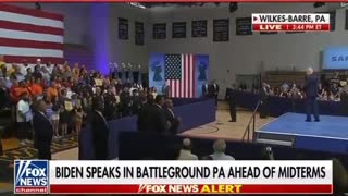 Fox EXPOSES The Tiny Turnout At Biden's Most Recent Speech