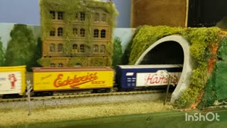 N-scale Beer Train