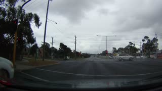 Insane Lightning Strike Hits Car In Australia - Caught On HD Dash Cam