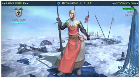 Raid Shadow Legends - Battle Sister - Classic Skin