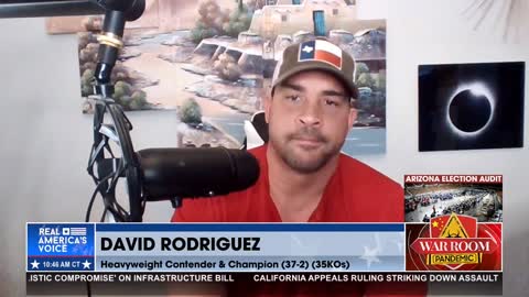 Heavyweight Champ David Rodriguez: 'I'm Looking Forward to Trump Being Reinstated'
