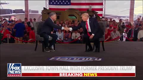 Trump tells Hannity he has made up his mind about 2024. "It's not I want to, the country needs it."