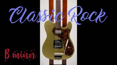 Classic Rock, Rolling Stones Style Backing Track in B minor