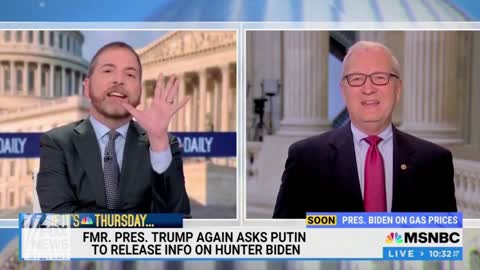 MSNBC's Chuck Todd gets angry over criticism of the coverage over Hunter Biden's laptop scandal