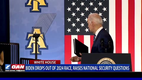 Biden Drops Out Of 2024 Race, Raises National Security Questions