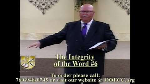 The Integrity of the Word #6