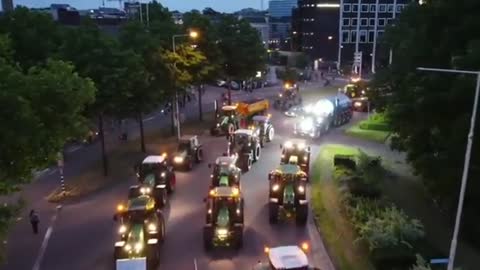 Mayor of Nijmegen: "No Dutch farmer will enter the city!" A few hours later in Nijmegen...