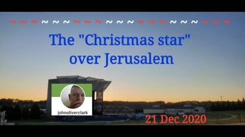 The Christmas Star over Jerusalem and SC