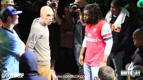 SHOTTY HORROH VS ARSONAL | Don't Flop Rap Battle "Disrespectful Battle Rap Ever
