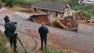 La Mercy home damaged in heavy rainfall in Durban
