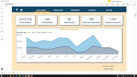 Power BI - Signon ICT - Hoe gebruik je de Page Navigator in Power BI - Power BI Update November 2021