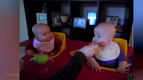 Best Videos Of Funny Twin Babies Compilation 2 - Super Twins Baby Funny Video