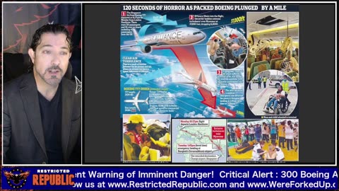 Critical Alert- 300 Boeing Aircraft On High Alert! United & American Receive Fed Warning