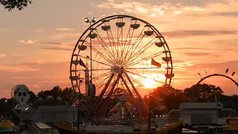 Sunset at the Incredible Park