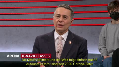 Bundesrat Cassis bestätigt "Verschwörungstheorie"