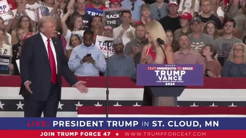 President Trump is joined by Shannon Owen