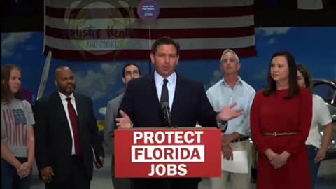 Florida Gov. Ron Desantis - No mandates for school children