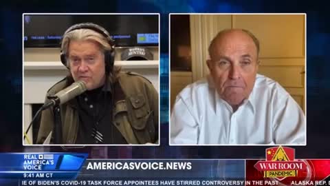 Steve Bannon & Rudy Giuliani Discuss Different States Election Fraud Issues Some Worse Then Others