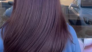 Dark Brown Cherry hair color