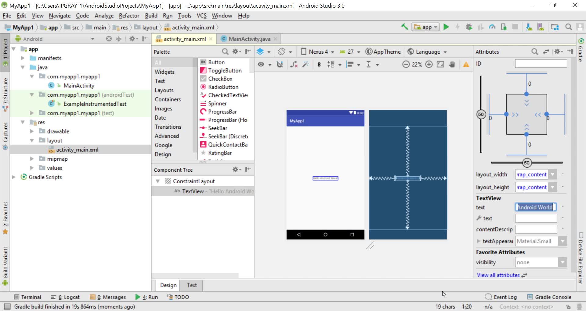 IPGraySpace: Android - How to create sample project in Android Studio