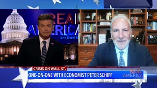 REAL AMERICA -- Dan Ball W/ Peter Schiff, Economy In Trouble As Recession Looms, 8/5/24