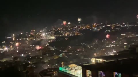 Naples - The people's response to the major Gaetano Manfredi banning fireworks for NYE