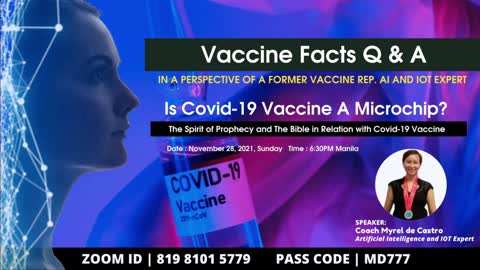 Vaccine Facts Q and A - Coach Myrel de Castro