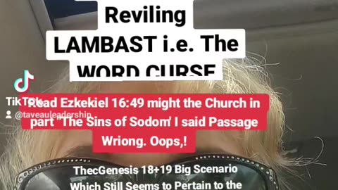 FRANTIC MINISTRY REVILING BIBLE THUMPING RE THE BIG GENESIS 18 &19.