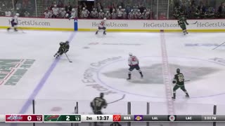 Marcus Johansson with a Short Goal vs. Washington Capitals