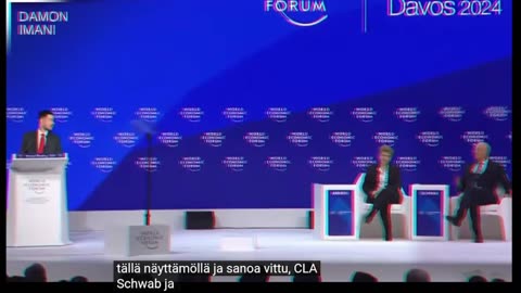 WEF Davos 2024- Suorat sanat!