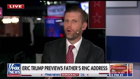 Eric Trump: He almost died