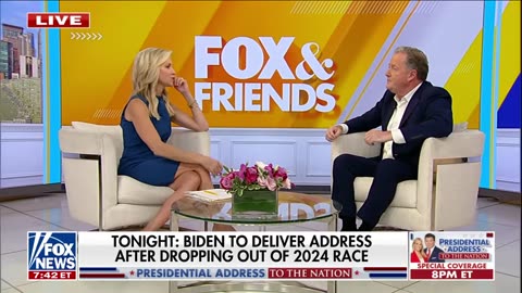 Piers Morgan urges Biden to ‘resign’： Who's running the country？