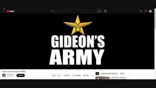 GIDEONS ARMY 11/22/23 @ WED 930 AM EST