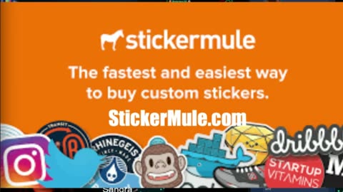 I Support Sticker Mule