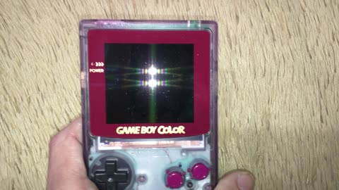 Gameboy color screen cover