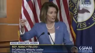 Pelosi admits to willful smearing, lying. "It's a tactic."