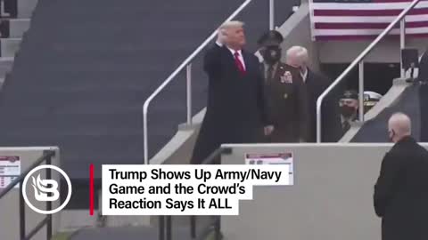 Trump attends Army Navy game