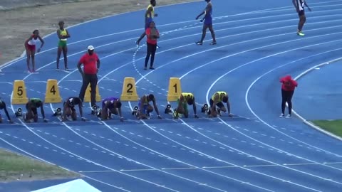 Carifta Trials 2020 Boys U17 100m Dash Final