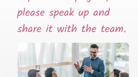 what does " speak up " MEAN?