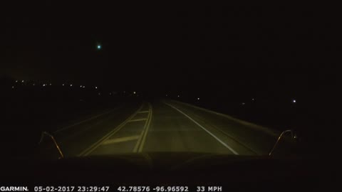 Meteor Over South Dakota