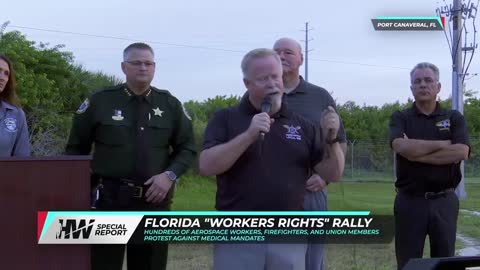 Cape Canaveral, FL - “WORKERS RIGHTS” Rally - 28.10.2021