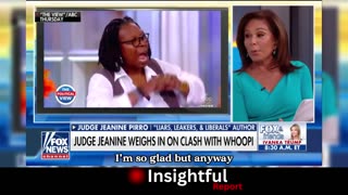 Judge Janine TRIGGERS Whoopi Goldberg LIVE on The View